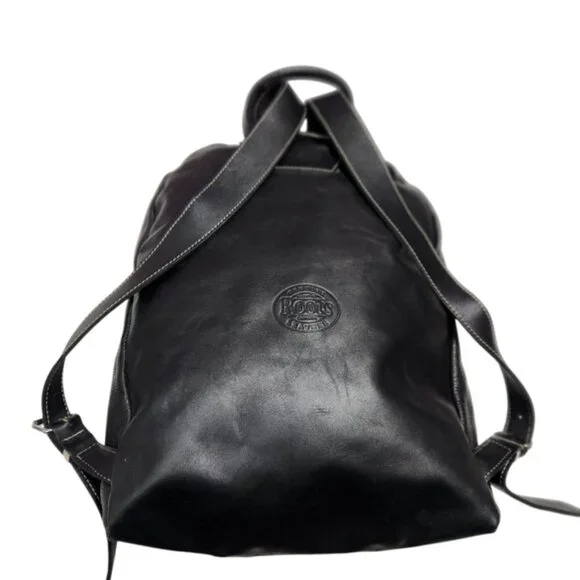 Men's Roots Pebbled Leather Backpack - Picture 2 of 15